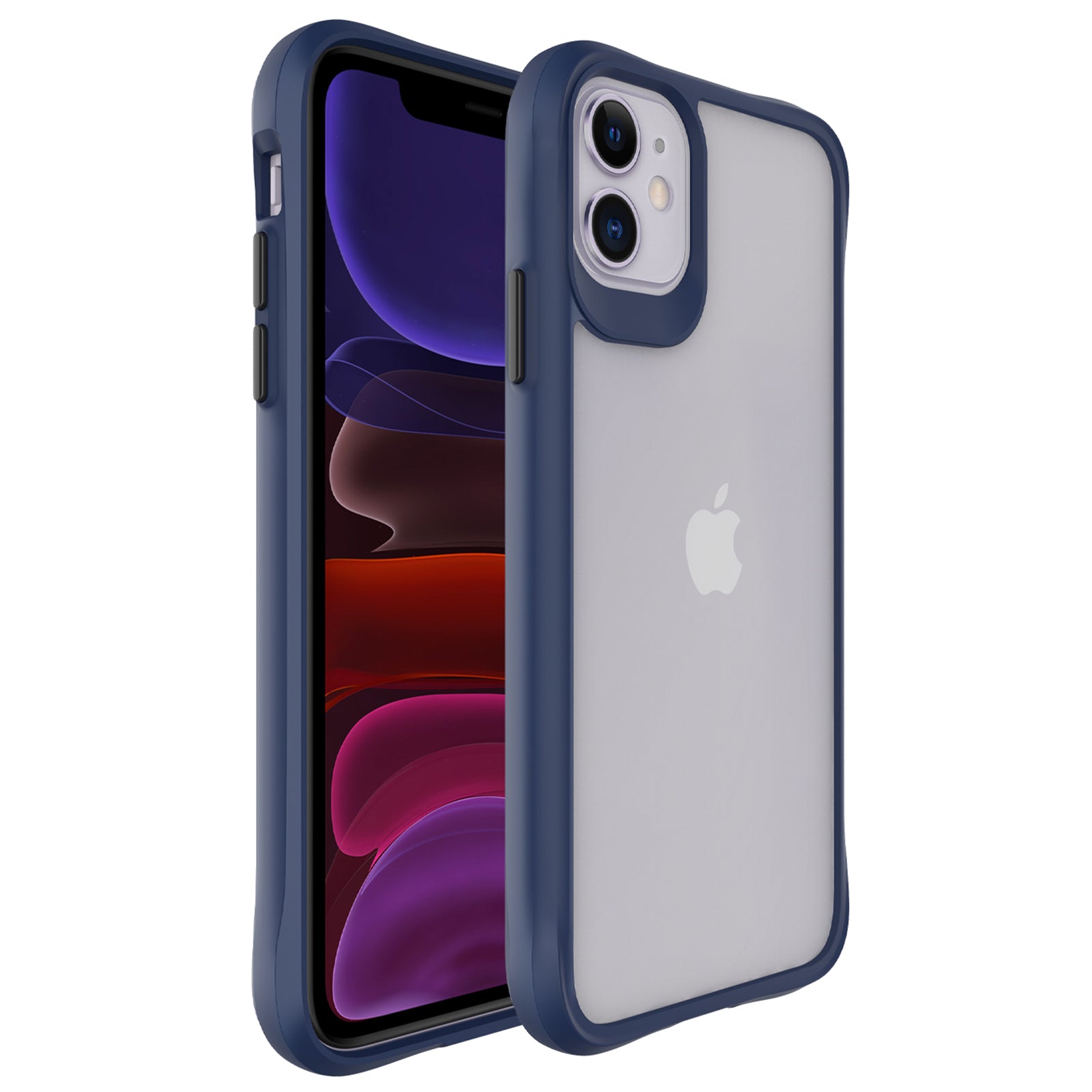 Combat X Mode Series for iPhone 11 Cell Phone Case TPU+PC Shockproof Back Shell - Black Combat X Mode Series for iPhone 11 Cell Phone Case TPU+PC Shockproof Back Shell - Black